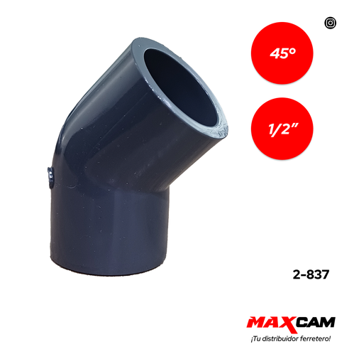 [2-837] CODO AF 45°x1/2 FITCO 2-837