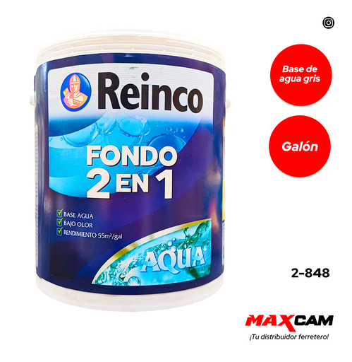 [2-848] [2-848] FONDO AQUA GRIS 2 EN 1 SANTIN x GALON REINCO 2-848