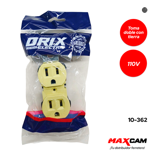 [10-362] TOMA DOBLE 270 BEIGE ORIX 10-362